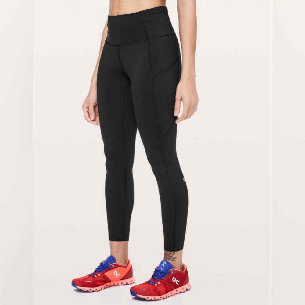 Lululemon | 7/8 Tight  *Non-Reflective Nulux 25" Black Size 10